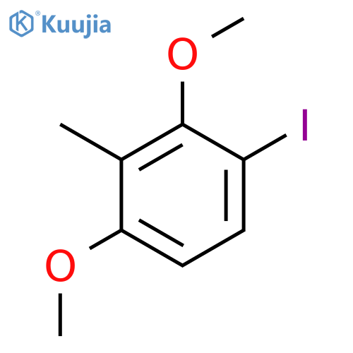 2,6-Dimethoxy-3-iodotoluene structure