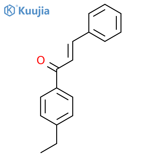 (E)-4'-Ethylchalcone structure