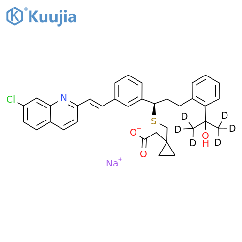 Montelukast-d structure