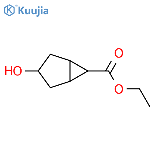 Ethyl 3-hydroxybicyclo[3.1.0]hexane-6-carboxylate structure