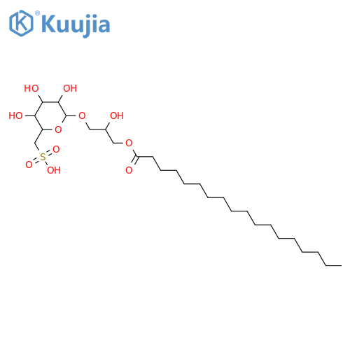 1-O-(6-Deoxy-6-sulfoglucopyranosyl)glycerol; α-D-form, 3-Octadecanoyl structure