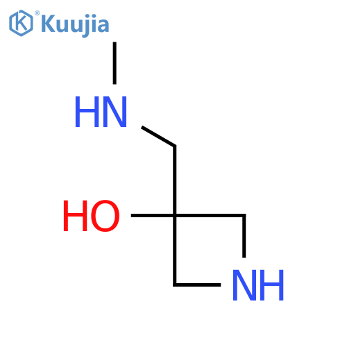 3-(methylamino)methylazetidin-3-ol structure