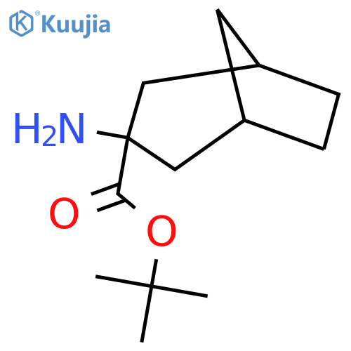 tert-butyl 3-aminobicyclo3.2.1octane-3-carboxylate structure