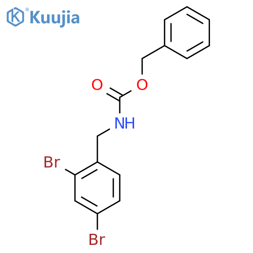 benzyl N-(2,4-dibromophenyl)methylcarbamate structure