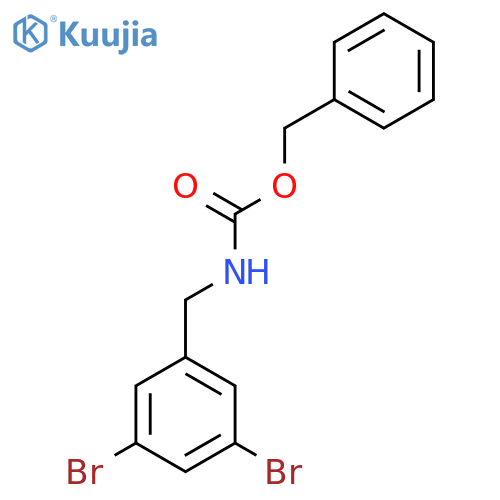 benzyl N-(3,5-dibromophenyl)methylcarbamate structure