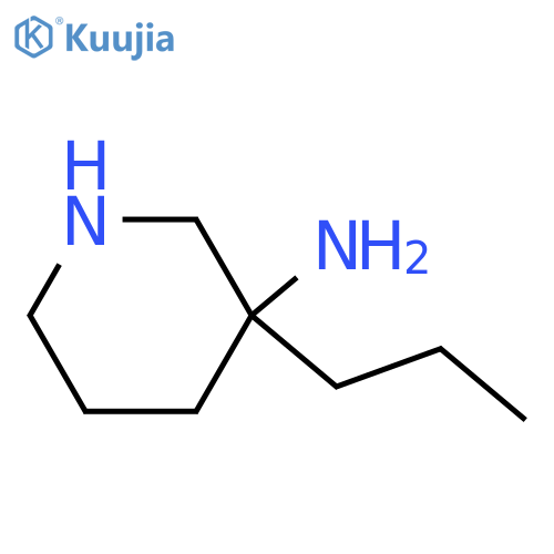 3-Propylpiperidin-3-amine structure