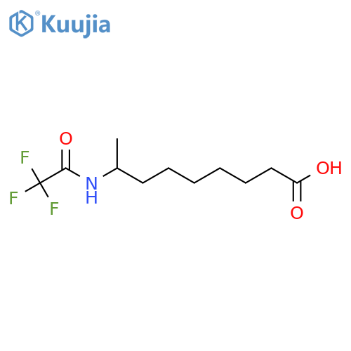 8-(2,2,2-Trifluoroacetamido)nonanoic acid structure