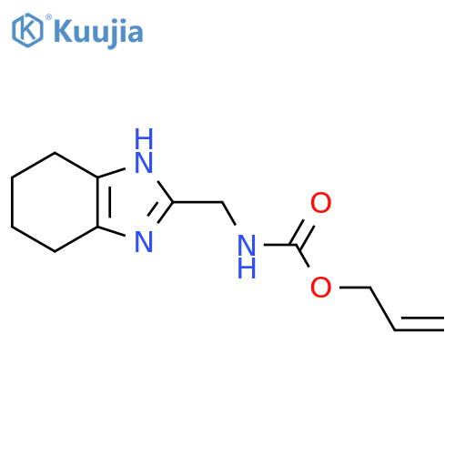 prop-2-en-1-yl N-(4,5,6,7-tetrahydro-1H-1,3-benzodiazol-2-yl)methylcarbamate structure