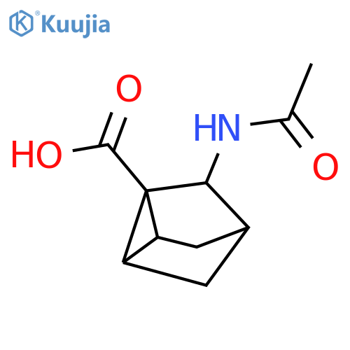 7-acetamidotricyclo2.2.1.0,2,6heptane-1-carboxylic acid structure