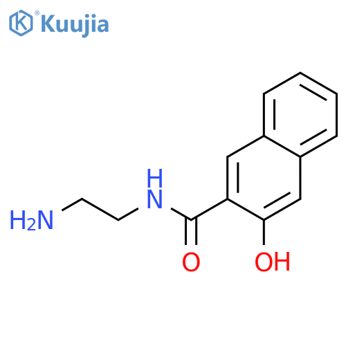 N-(2-Aminoethyl)-3-hydroxy-2-naphthamide structure