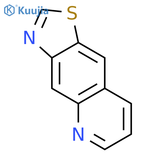 Thiazolo[5,4-g]quinoline(8CI,9CI) structure