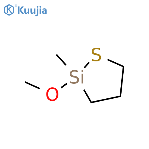 1-Thia-2-silacyclopentane,2-methoxy-2-methyl- structure