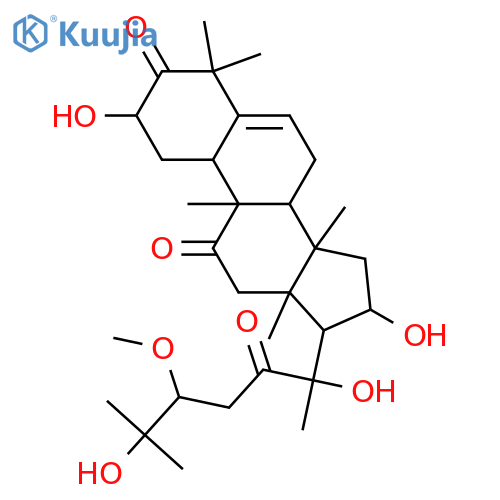 2,16,20,24,25-Pentahydroxycucurbit-5-ene-3,11,22-trione; (2β,16α,20R,24R)-form, 24-Me ether structure