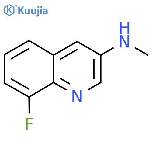 8-fluoro-N-methylquinolin-3-amine structure