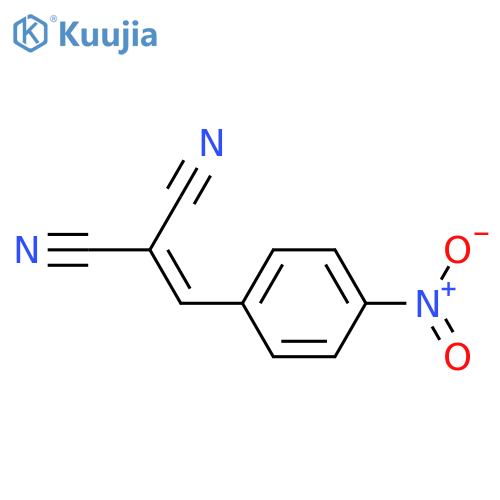 2-[(4-nitrophenyl)methylidene]propanedinitrile structure