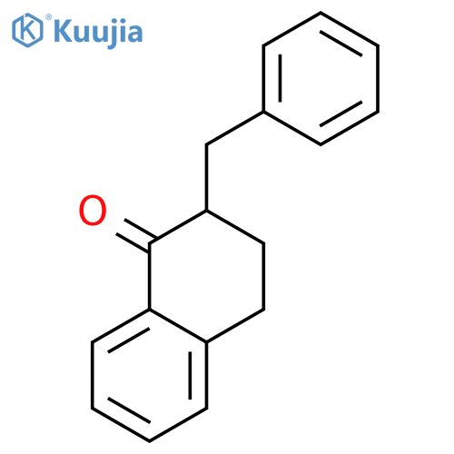 2-benzyl-1,2,3,4-tetrahydronaphthalen-1-one structure