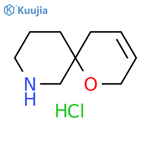 1-oxa-8-azaspiro[5.5]undec-3-ene hydrochloride structure