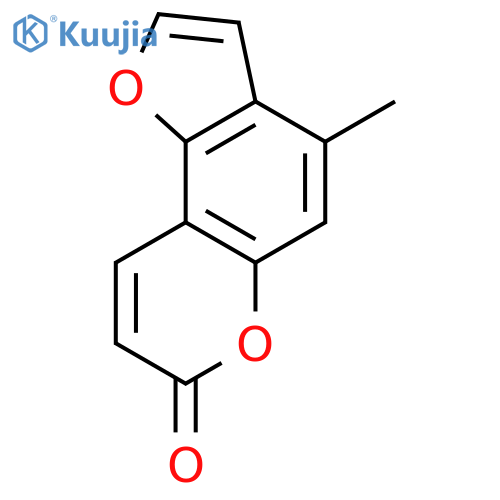 7H-Furo[2,3-f][1]benzopyran-7-one,4-methyl- structure