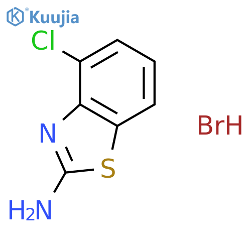 2-Amino-4-chlorobenzothiazole hydrobromide structure