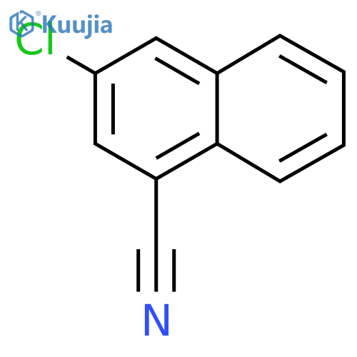 3-Chlor-1-naphthonitril structure