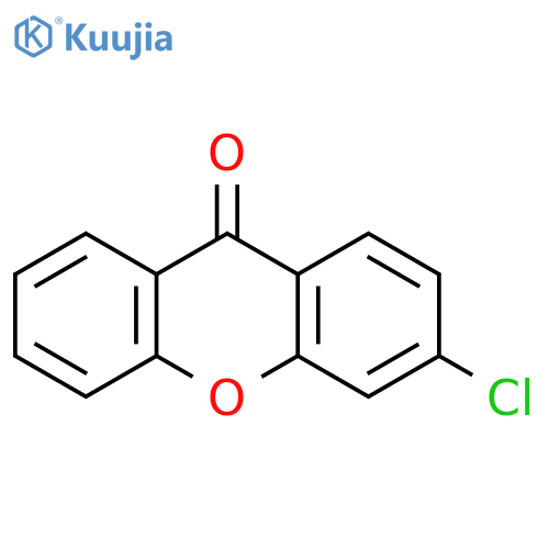 3-chloro-9H-xanthen-9-one structure