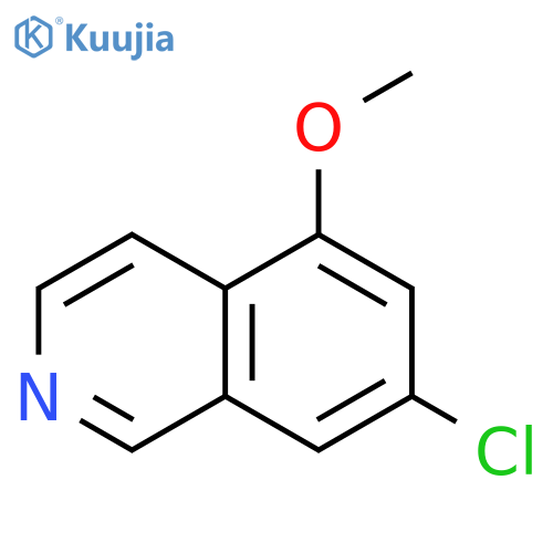7-Chloro-5-methoxyisoquinoline structure