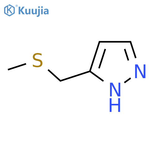 3-(Methylthiomethyl)pyrazole structure