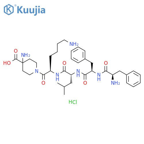 Difelikefalin HCl structure