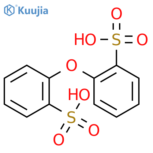Benzenesulfonic acid, oxybis- structure