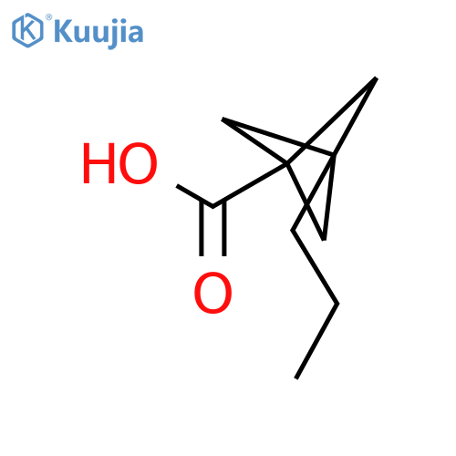 Bicyclo[1.1.1]pentane-1-carboxylic acid, 3-propyl- (9CI) structure