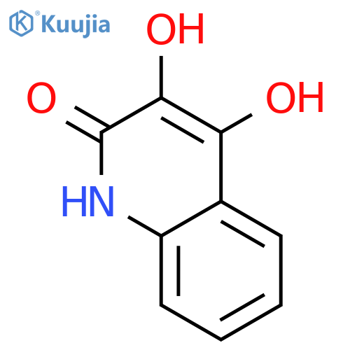 2(1H)-Quinolinone,3,4-dihydroxy- structure