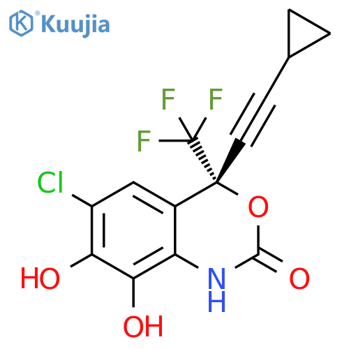 (R)-7,8-Dihydroxy Efavirenz structure