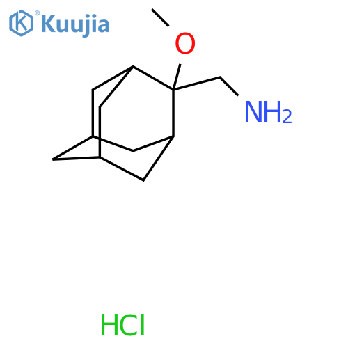 1-(2-Methoxyadamantan-2-yl)methanamine hydrochloride structure
