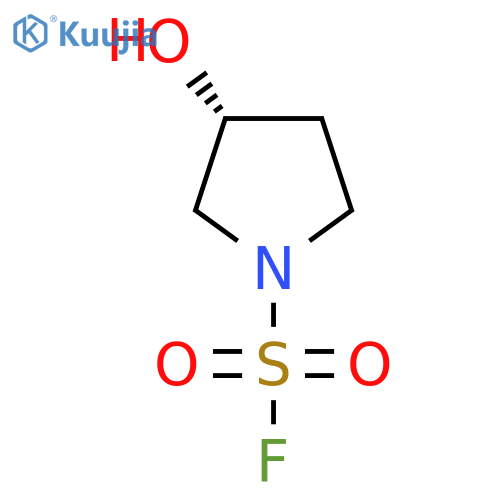 (3R)-3-hydroxypyrrolidine-1-sulfonyl fluoride structure