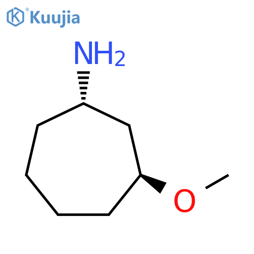 trans-3-Methoxy-cycloheptylamine structure
