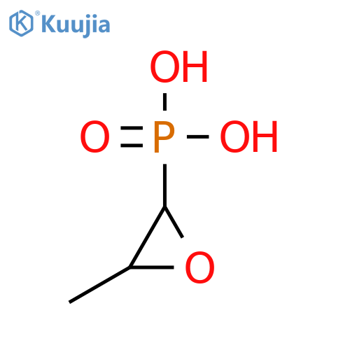 (2RS,3RS)-(3-Methyloxiranyl)phosphonic acid structure