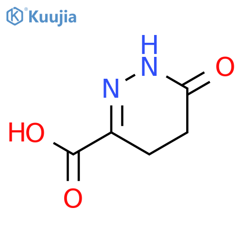 6-oxo-4,5-dihydro-1H-pyridazine-3-carboxylic acid structure