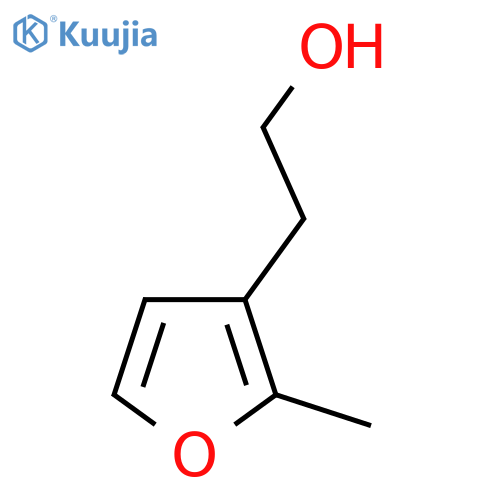 2-(2-methylfuran-3-yl)ethan-1-ol structure