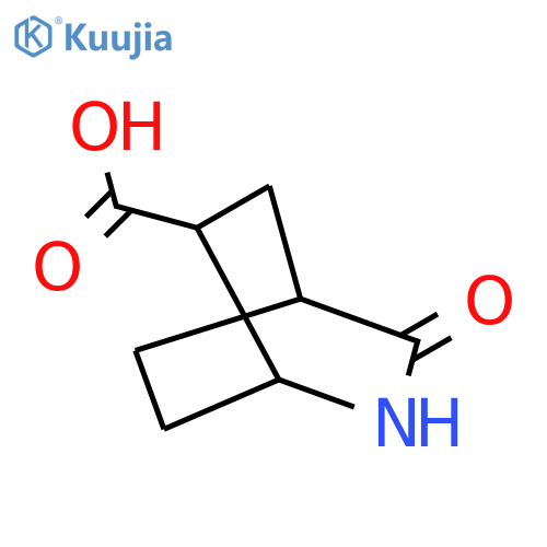 3-oxo-2-azabicyclo2.2.2octane-6-carboxylic acid structure