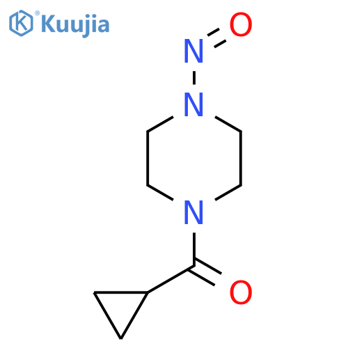 1-Cyclopropanecarbonyl-4-nitrosopiperazine structure