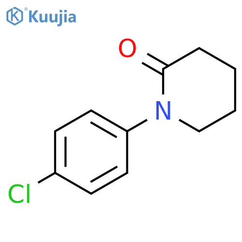 1-(4-chlorophenyl)piperidin-2-one structure