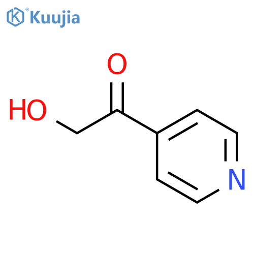 2-hydroxy-1-(pyridin-4-yl)ethan-1-one structure