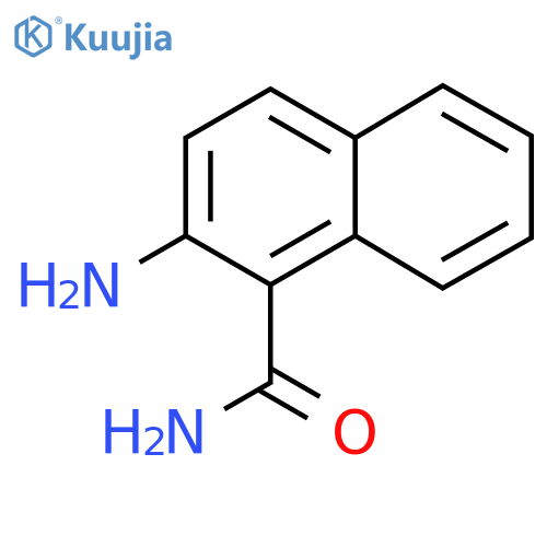 2-Amino-1-naphthamide structure