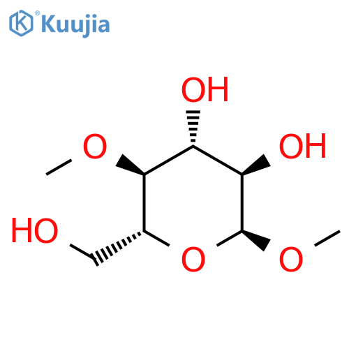 α-D-Glucopyranoside, methyl 4-O-methyl- structure