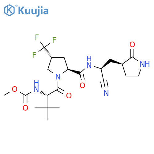 Ibuzatrelvir structure