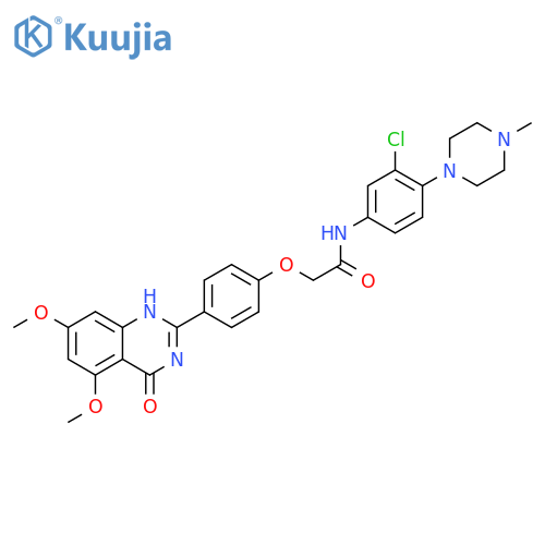 BRD4/CK2-IN-1 structure