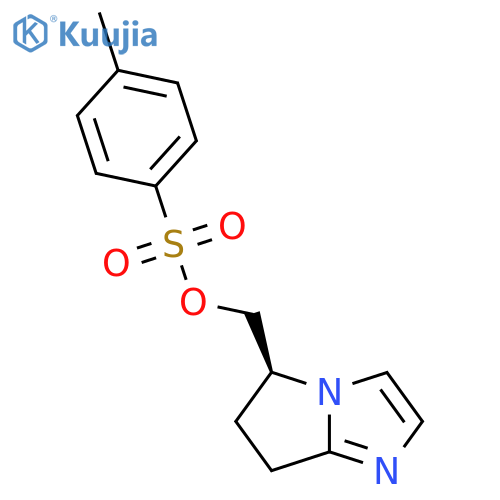 [(5S)-5H,6H,7H-pyrrolo[1,2-a]imidazol-5-yl]methyl 4-methylbenzene-1-sulfonate structure