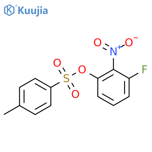 3-Fluoro-2-nitrophenyl 4-methylbenzene-1-sulfonate structure