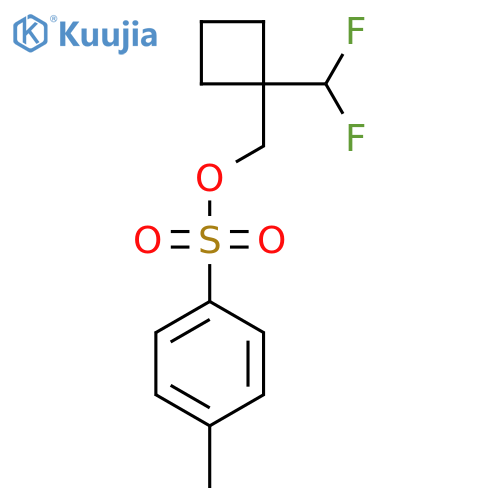 [1-(Difluoromethyl)cyclobutyl]methyl 4-methylbenzene-1-sulfonate structure