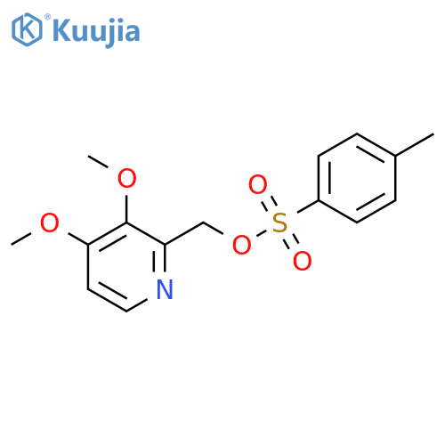 (3,4-Dimethoxypyridin-2-yl)methyl 4-methylbenzene-1-sulfonate structure